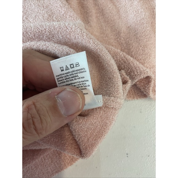 New Barefoot Dreams CozyChic Ultra Lite Raglan Pullover Dusty Rose Size 1X - Picture 7 of 10